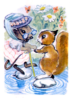 قصه کودکانه «سنجاب کوچولو»-مجموعه داستانهای مصوّر «آزاده»-ارشیو قصه و داستان ایپابفا